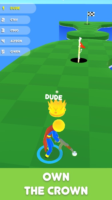 screenshot of Golf Race 2