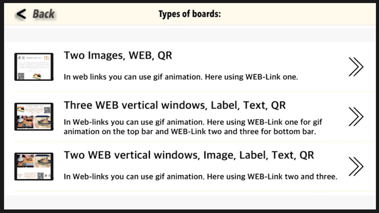 Advertising board constructor