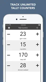 tally counters iphone screenshot 1