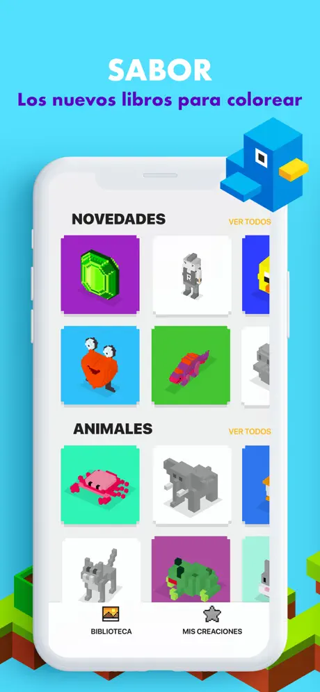 UNICORN 3D: Juegos de colorear