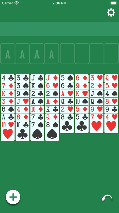 FreeCell (Classic Card Game) screenshot 1