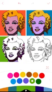 color joy - touch coloring art iphone screenshot 4