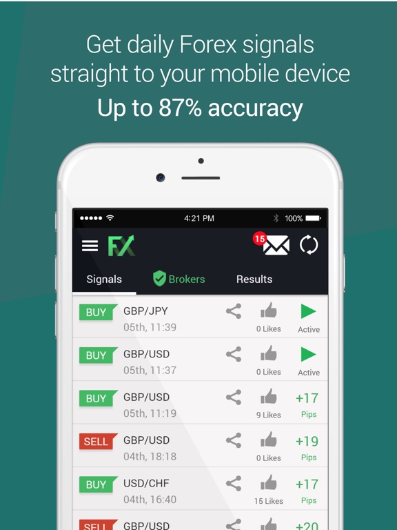 Screenshot #4 pour Forex Signals App