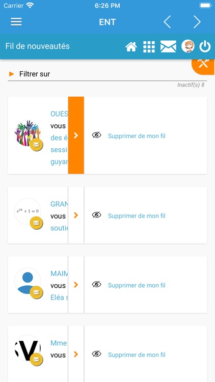 ENT Lycée IleDeFrance