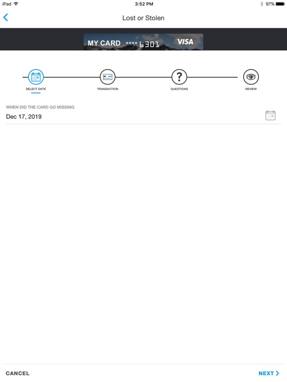Titan FCU CC iPad screenshot