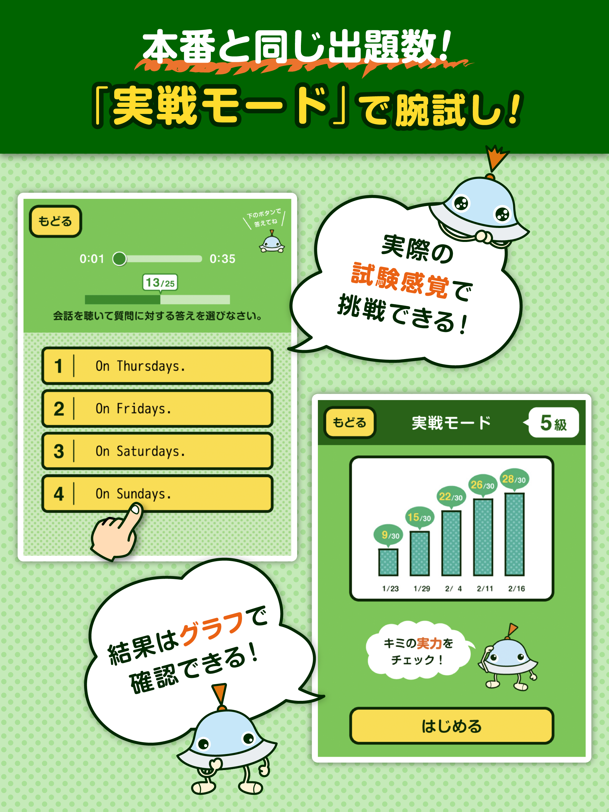 英検リスニングマスター 5級4級