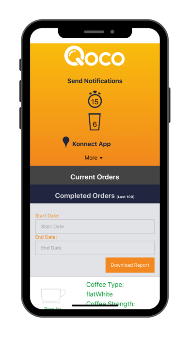 Screenshot #2 pour QOCO Cafe Admin & Sign Up