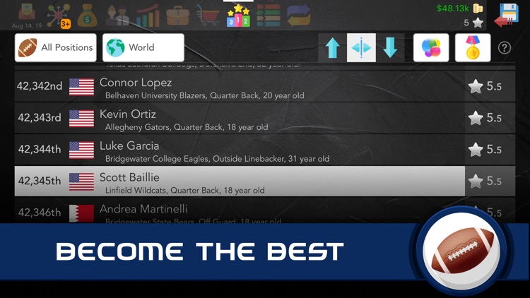 Football Superstar: US Edition screenshot-9