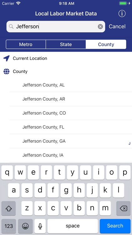 BLS Local Data screenshot-4