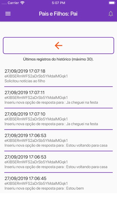 App screenshot