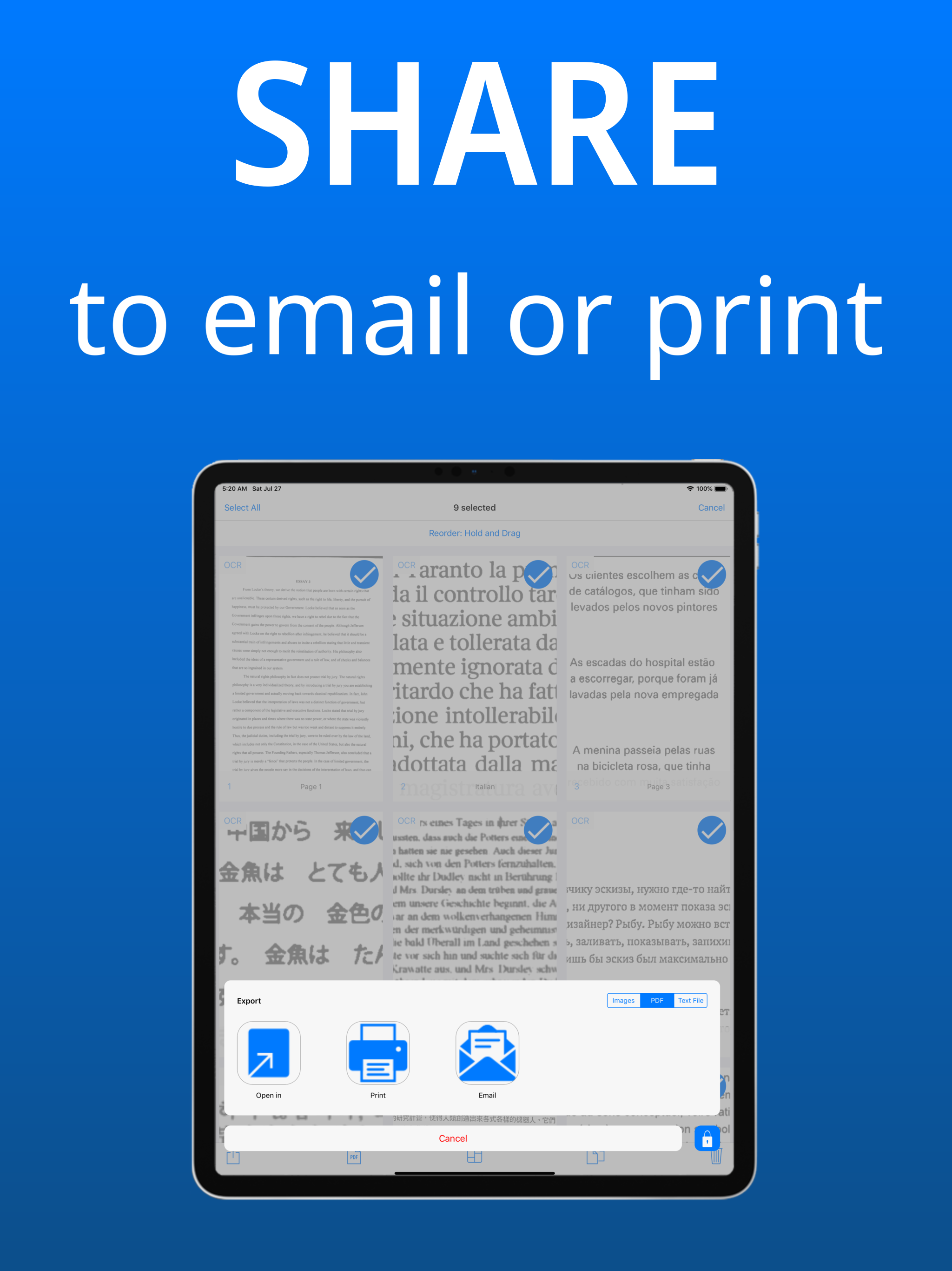 Basic Scan - PDF Scanner, OCR