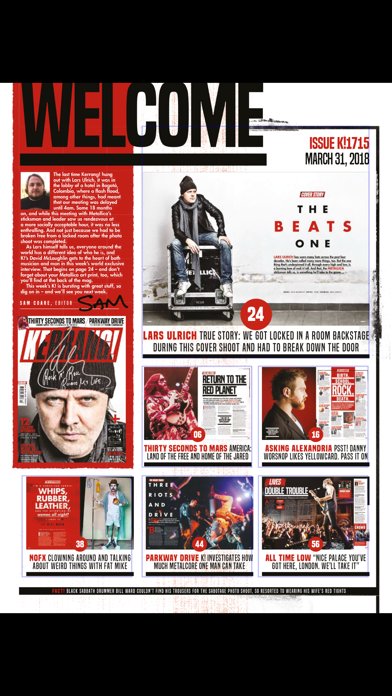 Kerrang! Magazine screenshot 3