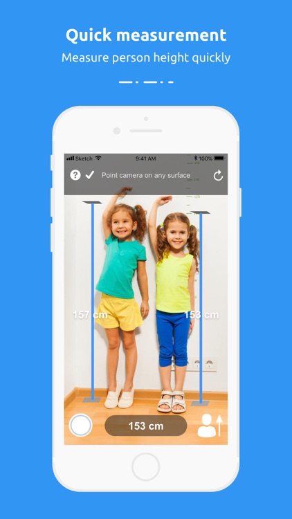 Measuring Tape App with Camera