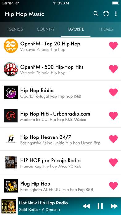Hip Hop Music R iPhone screenshot 4 - Music app