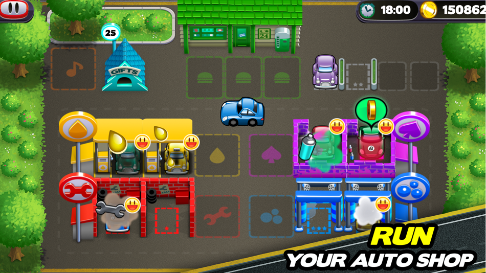#1. Tiny Auto Shop: Car Stop Baron (iOS) 来自: By Aliens L.L.C - F.Z