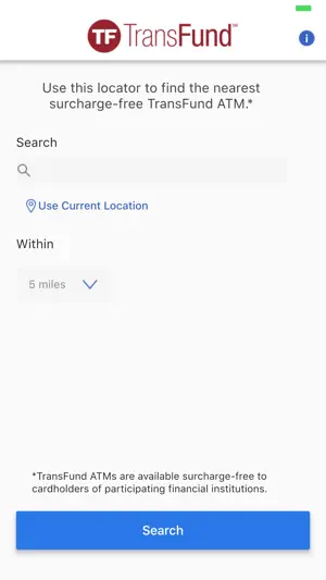 TransFund ATM Locator screenshot 1