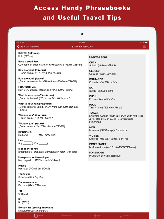World Travel Guide Offline iPad screenshot 4 - Travel app
