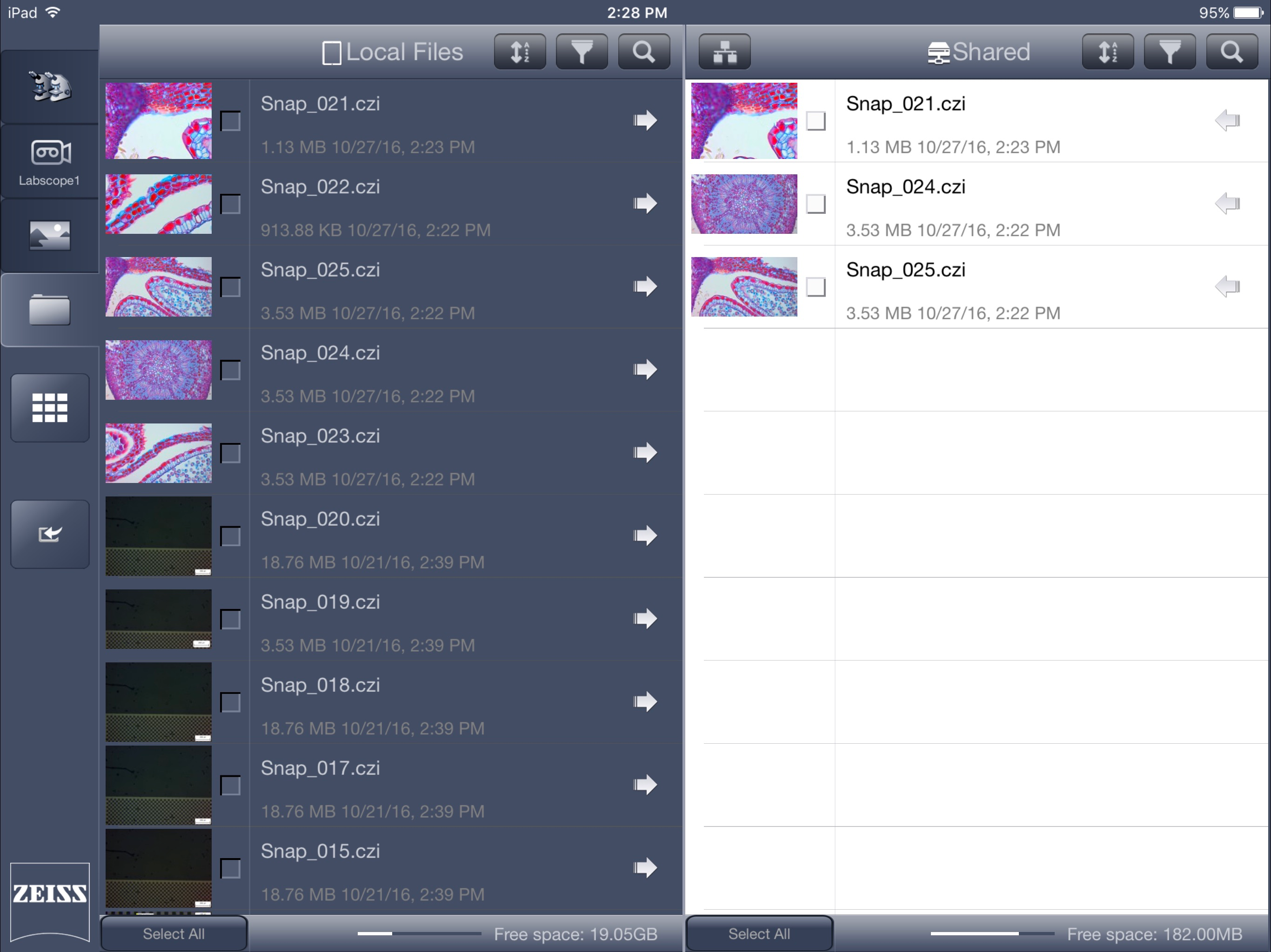 Labscope Material screenshot 5