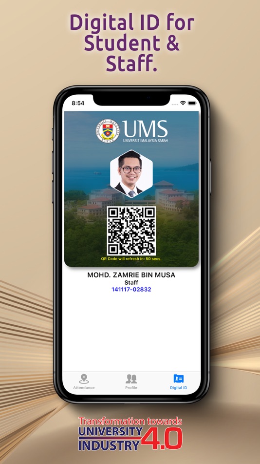 #3. Smart-Hadir (iOS) 由: Universiti Malaysia Sabah