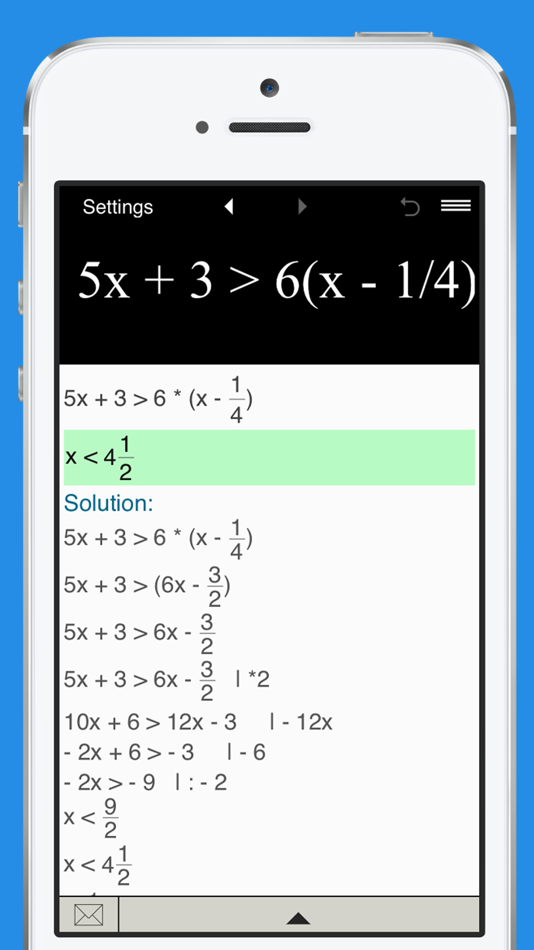 #3. Inequality Calculator (iOS) By: Intemodino Group s.r.o.