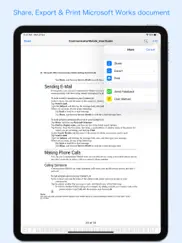 wps reader - for ms works ipad capturas de pantalla 4