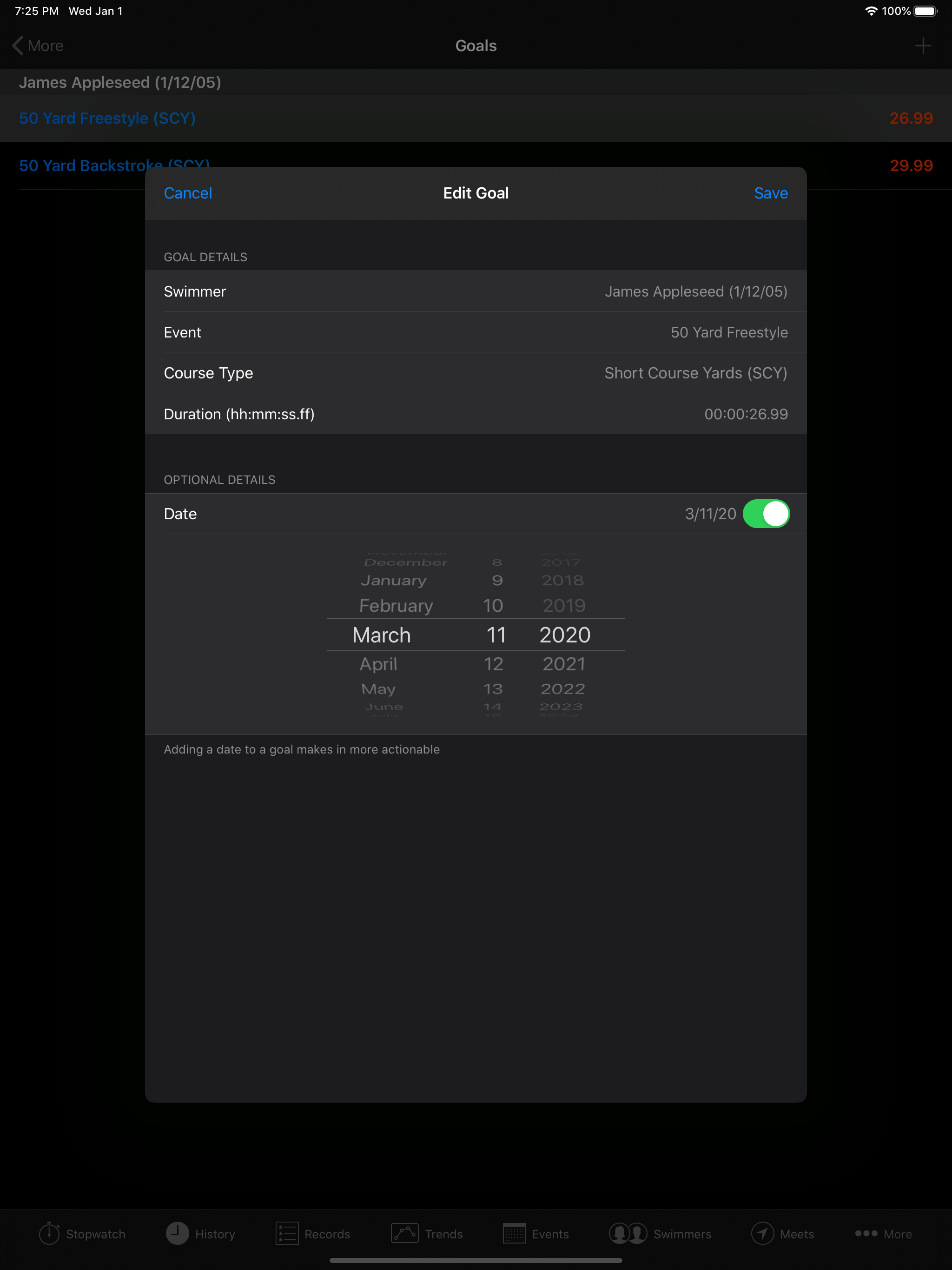 RaceKeeper Swim screenshot 19