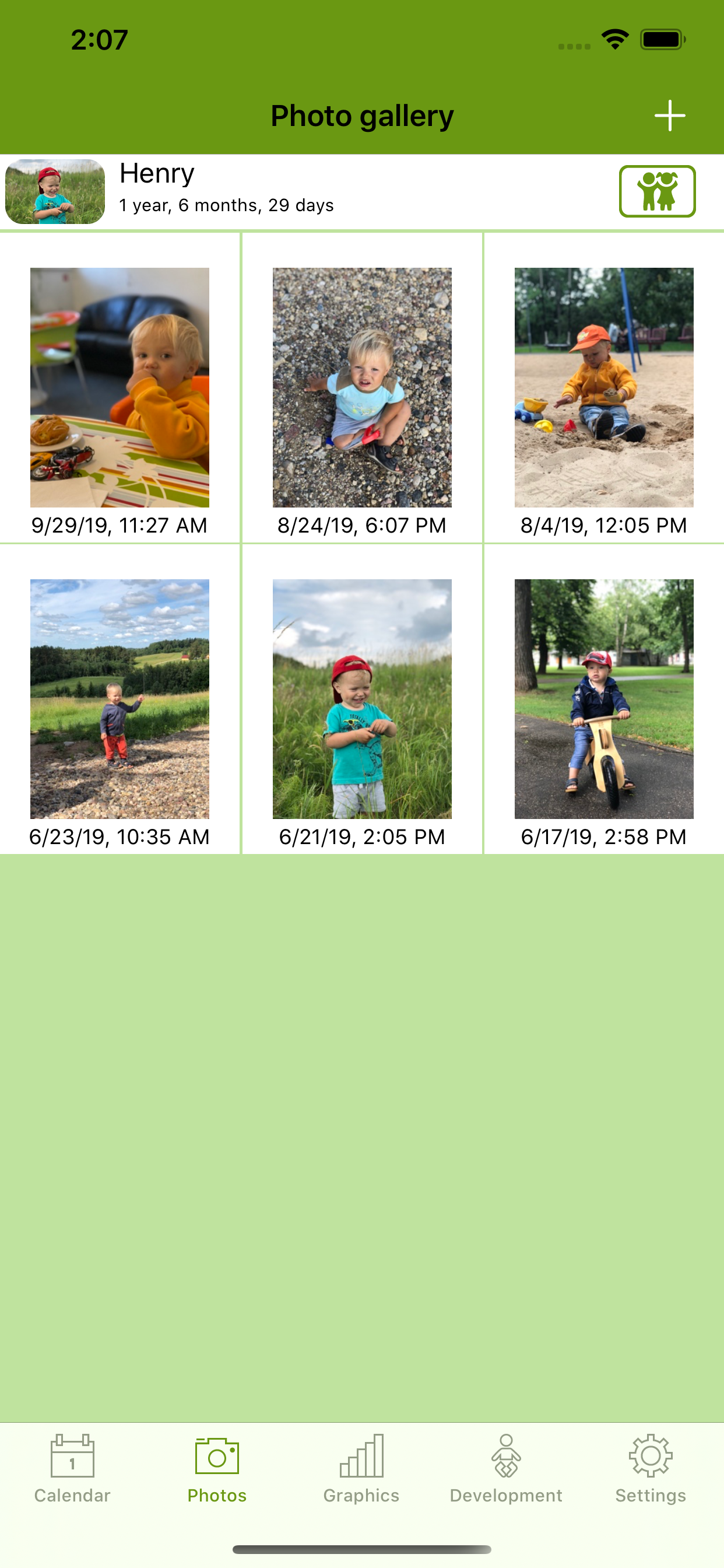 WomanLog Baby Pro Calendar screenshot 3