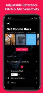 Bass Tuner by Roadie screenshot #7 for iPhone
