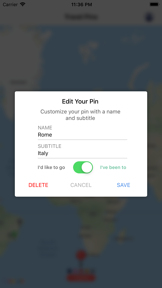 Travel Pins: Track Where Been screenshot