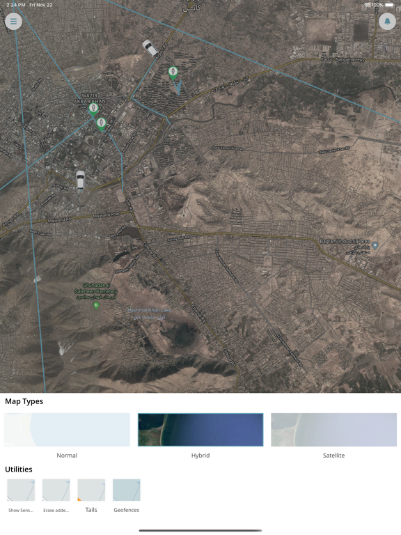 Darrak GPS iPad screenshot 2 - Utilities app