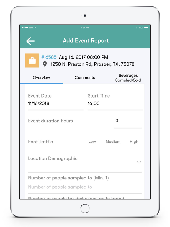 Pourtastic iPad screenshot 2 - Business app