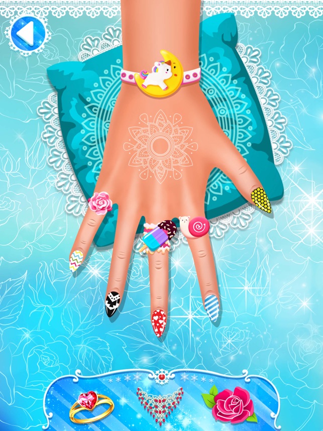 Jogo de colorir e desenhar unhas de moda - Jogos de salão de arte de unhas  para meninas - arte de unhas ASMR::Appstore for Android