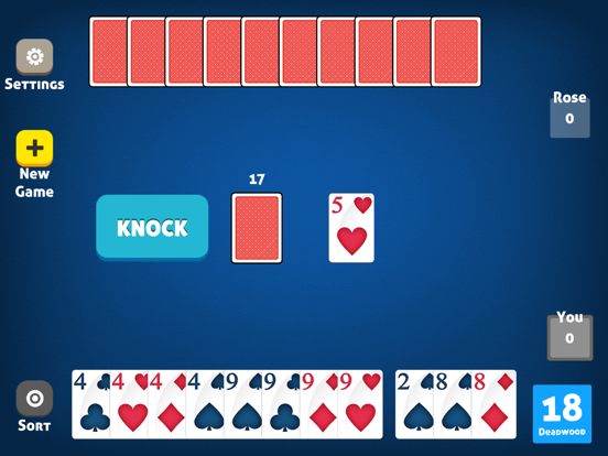Screenshot #5 pour Gin Rummy . Plus