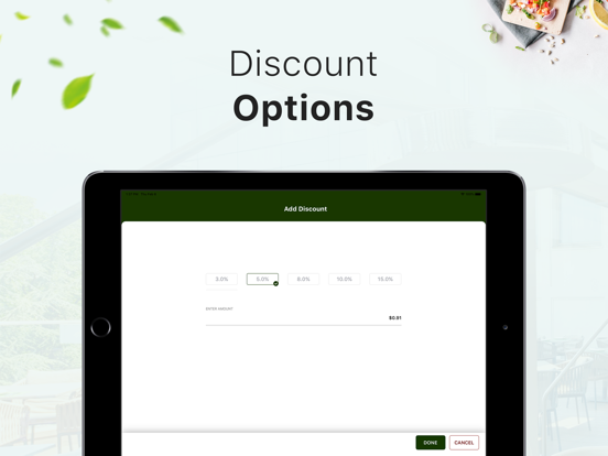 VIA POS iPad screenshot 4 - Food & Drink app