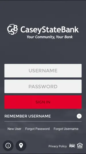 Casey State Bank Mobile screenshot 1