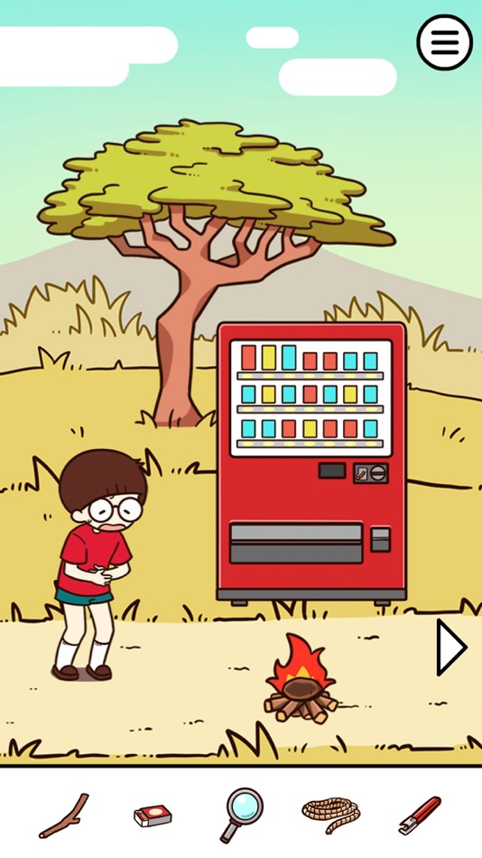 #1. 腹ペコ脱出 -脱出ゲーム (iOS) 由: inline planning