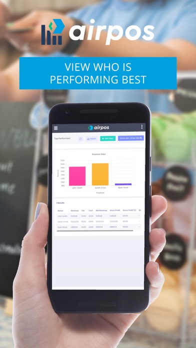 How to cancel & delete AirPOS Reports from iphone & ipad 4