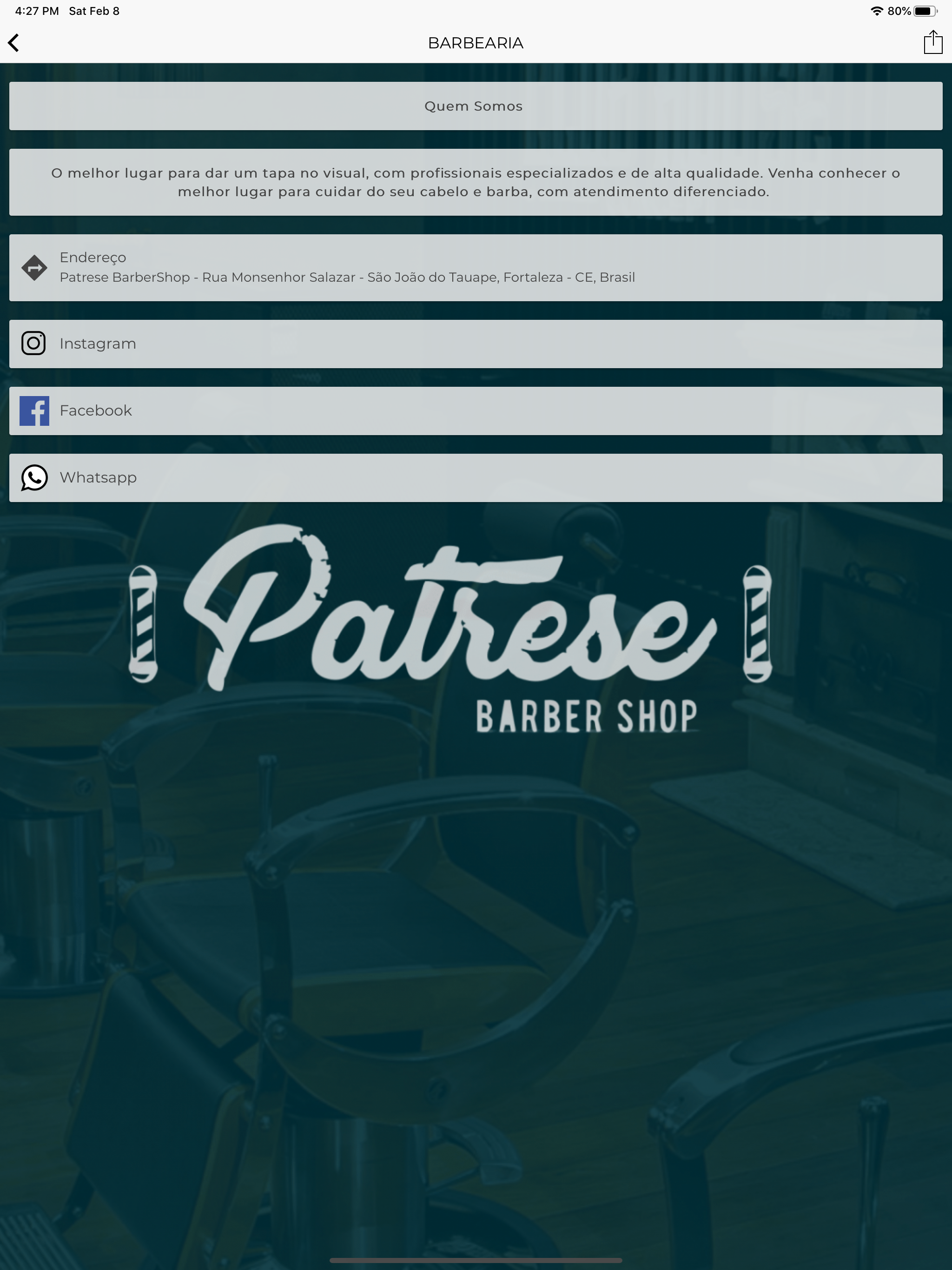Patrese Barber Shop screenshot 5