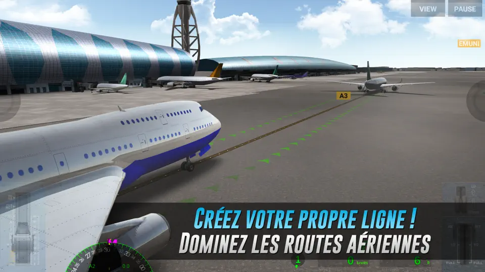 Capture d'écran de Airline Commander: Jeu D'avion sur iPhone 1