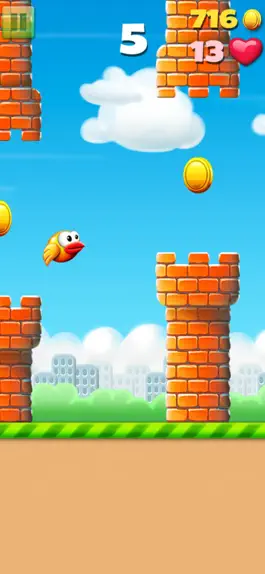 Game screenshot Flying Bird: jump! Fly & Fall hack