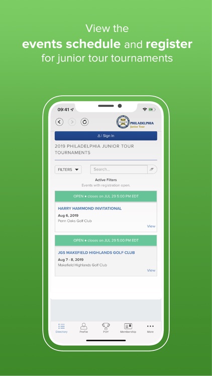 Philadelphia PGA Jr. Tour