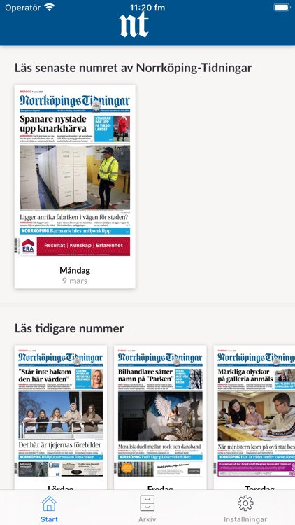 E-tidning NT