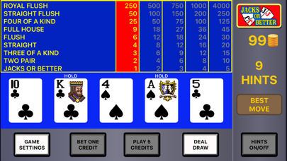 Video Poker Strategy Screenshot