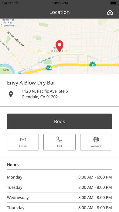 Envy Blow Dry Bar screenshot 4
