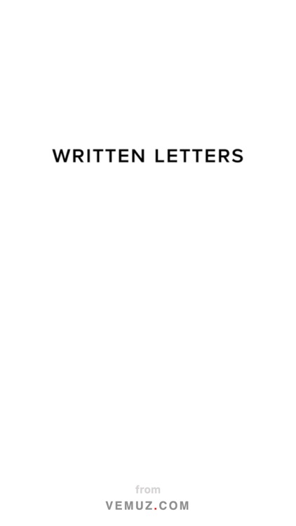 Written Letters