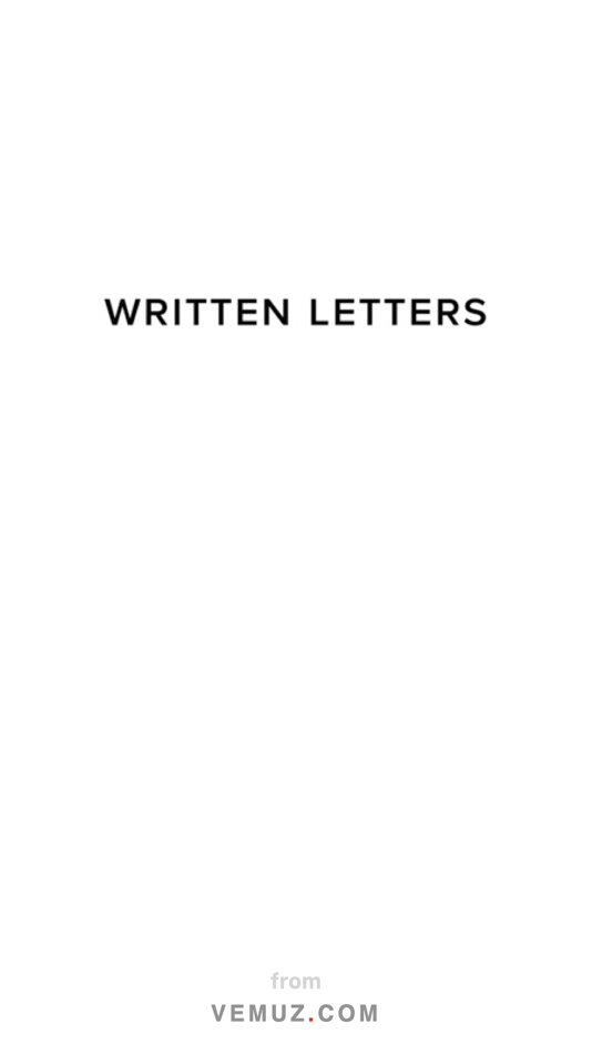 Written Letters - 1.2 - (iOS)