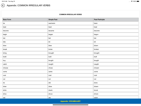 English The American Way iPad screenshot 5 - Education app