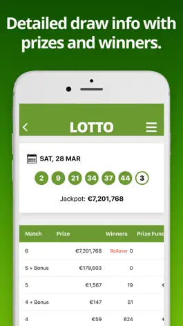 Game screenshot Irish Lotto Results apk