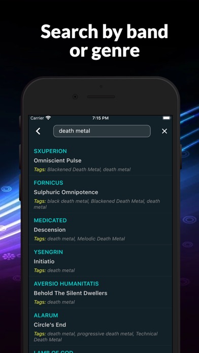 Metal Releases Screenshot