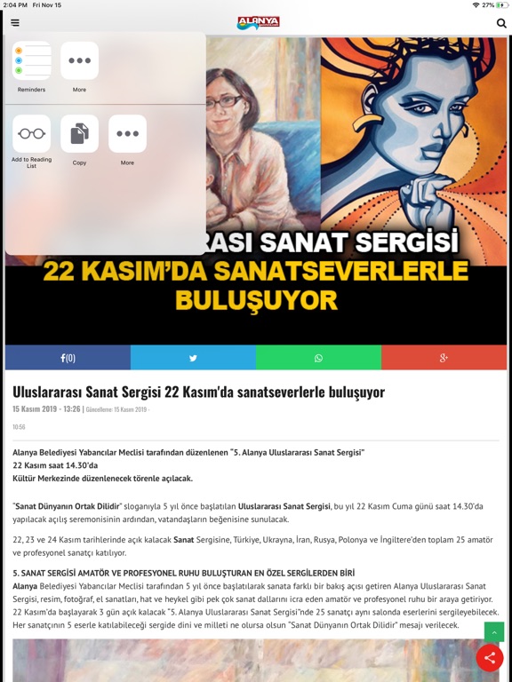 Screenshot #6 pour Alanya Gazetesi